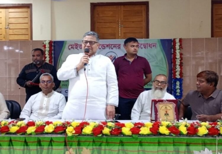 সদরপুরে স্বেচ্ছাসেবী সংগঠন মেইজ ফাউন্ডেশনে উদ্বোধনে শহিদুল ইসলাম বাবুল এমপি