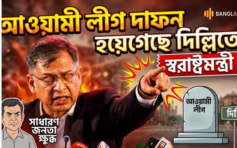 আওয়ামী লীগের রাজনৈতিক পতন হয়েছে, দাফন হয়ে গেছে দিল্লিতে: স্বরাষ্ট্রমন্ত্রী