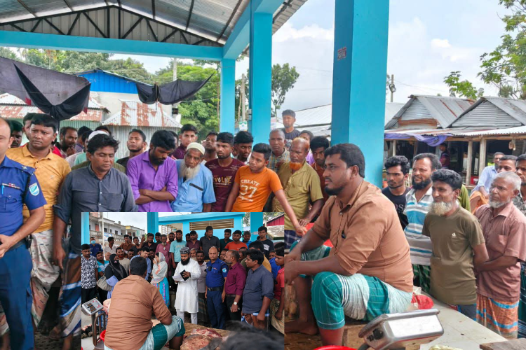 ফুলবাড়ীতে মাংস ব্যবসায়ীর বিরুদ্ধে ভ্রাম্যমাণ আদালতের অভিযান