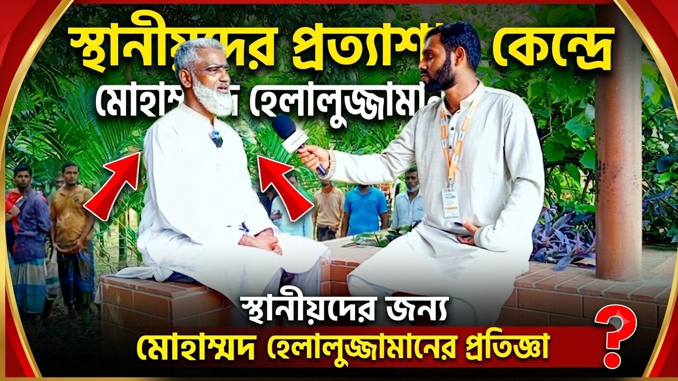 দেলদুয়ারে মোহাম্মদ হেলালুজ্জামানকে আবারও চেয়ারম্যান হিসেবে চান স্থানীয়রা