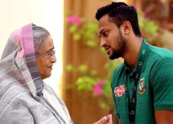 শেখ হাসিনার সঙ্গে সংবাদ সম্মেলনে থাকবেন সাকিব আল হাসান