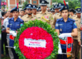 জুলাই শহিদদের প্রতি মৌলভীবাজার জেলা পুলিশের শ্রদ্ধা