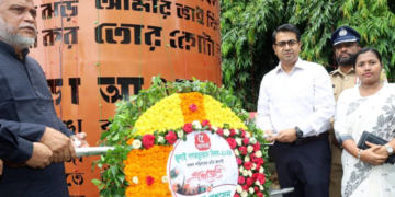 হবিগঞ্জে জুলাই শহিদদের শ্রদ্ধা,যোদ্ধাদের সংবর্ধনা